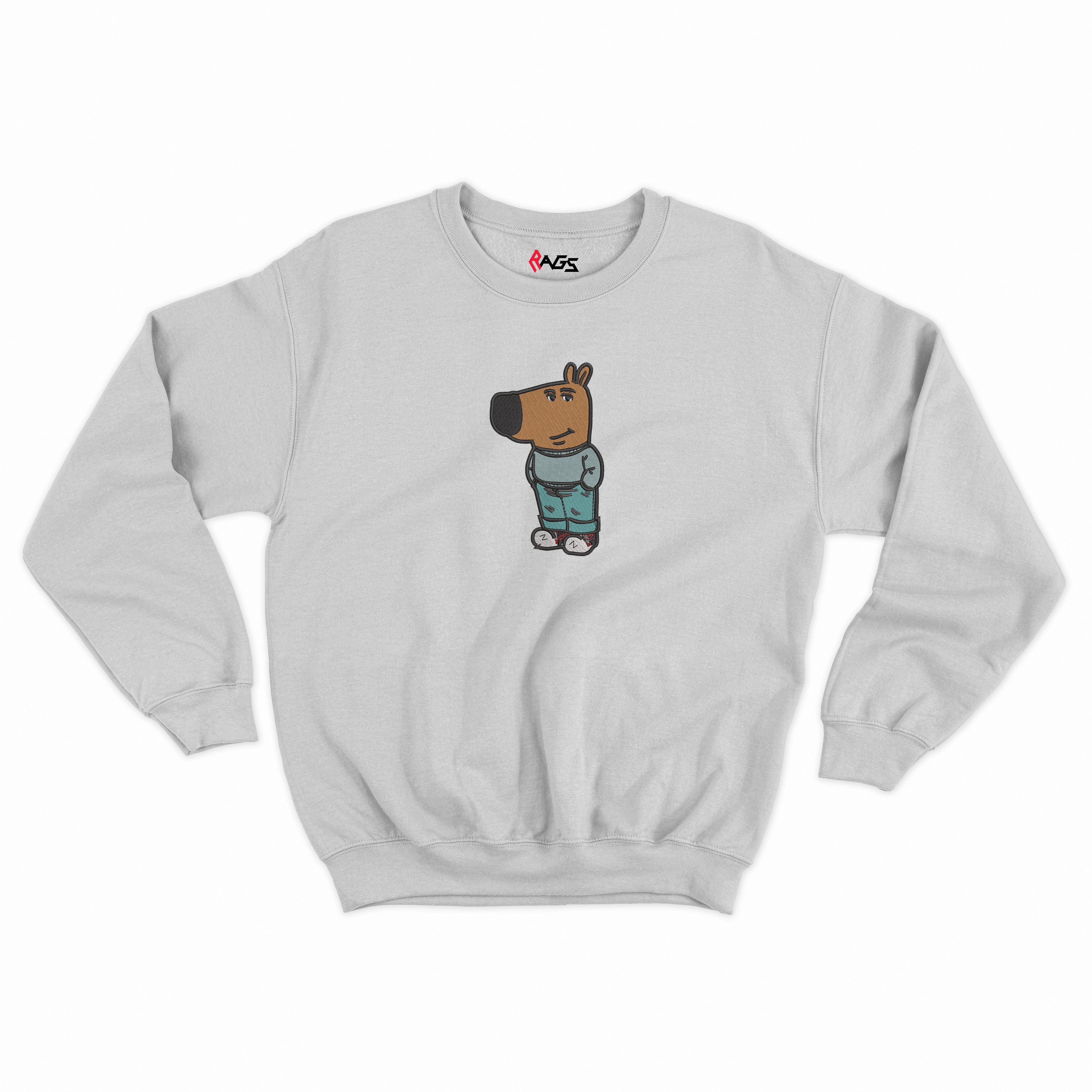 Chill Guy embroidered Sweater